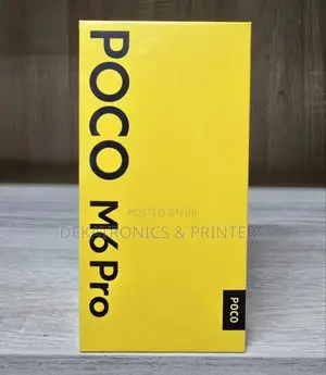 New Xiaomi Poco M6 Pro 128 GB Black