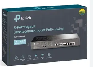 8-Port Gigabit Desktop/Rackmount Switch With 8-Port Poe+