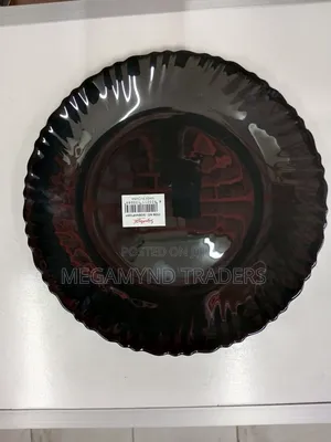 6pc Black Dinner Plates