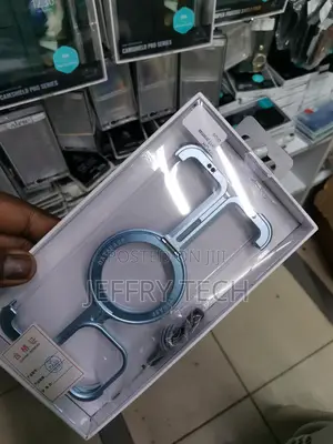Z Shape Metal Case for iPhone 13 Pro Max ,Magsafe-Blue