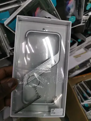 Metal Stand Case for iPhone 16 Frameless Design-Silver