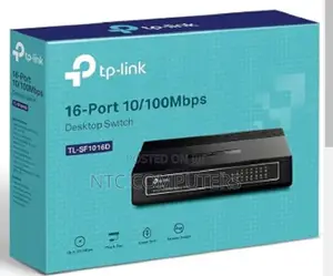Tp-Link 16-Port Tl-Sf1016d Desktop Switch