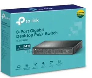 Tp-Link 8-Port Gigabit Desktop Switch With 4-Port Poe+