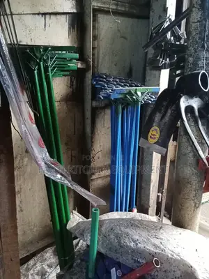 Garden Rake Green and Blue Colour