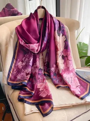Soft Silk Summer Shaw /Hijab /Beach Coverup