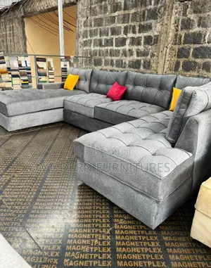 U-Shaped Sectional Sofa Couch
