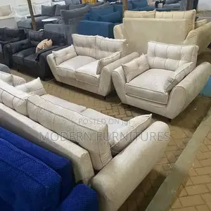 3 Piece Comfy 6 Seater Sofa Set