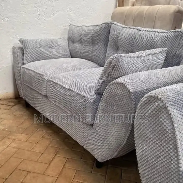 2 Seater Fabric Classic Back Sofa
