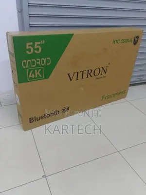 Vitron 55" Smart Android Tv Ultra Hd With Bluetooth
