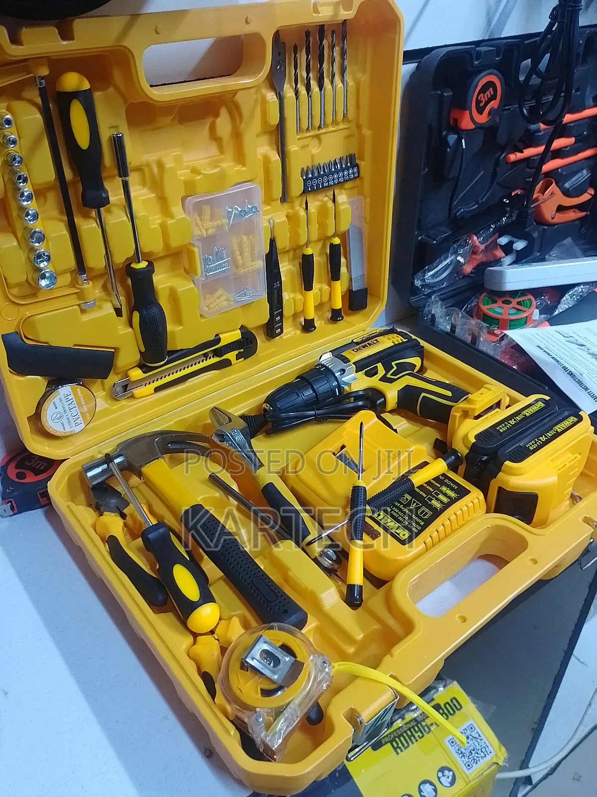 Dewalt 36v Electric Impact Drill Set - Cordless