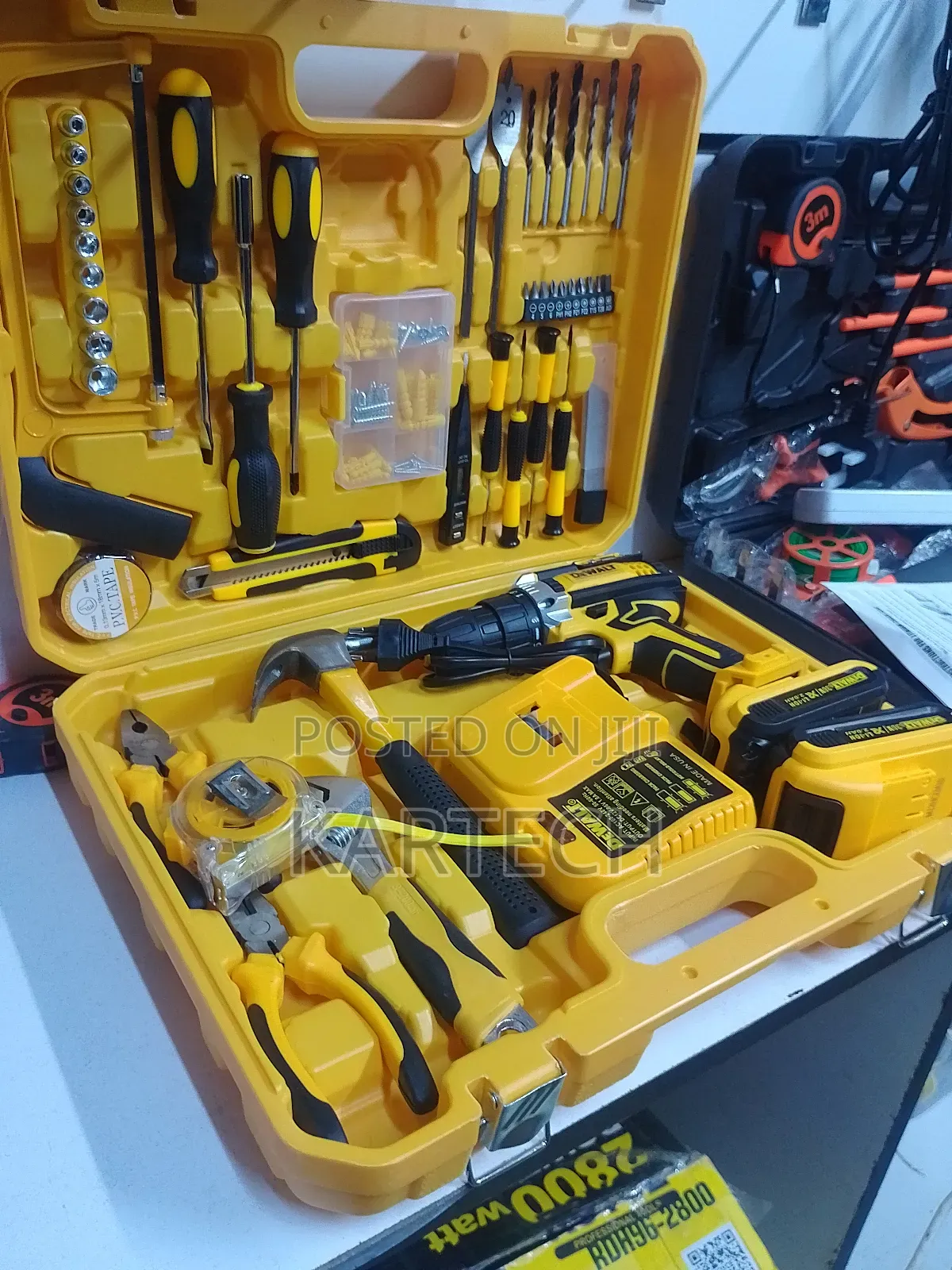 Dewalt Cordless Drill Set 36v Full Toolset 108pcs