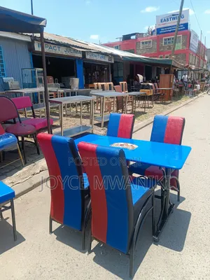 Executive Restaurant Set, With Blue Table