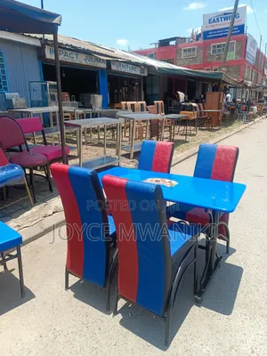 Executive Restaurant Set, With Blue Table