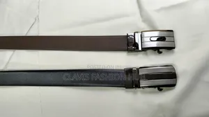 Men's Reversible Leather Belt Black Brown