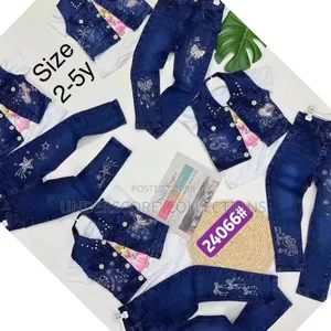 Girls 3pcs Denim Set.