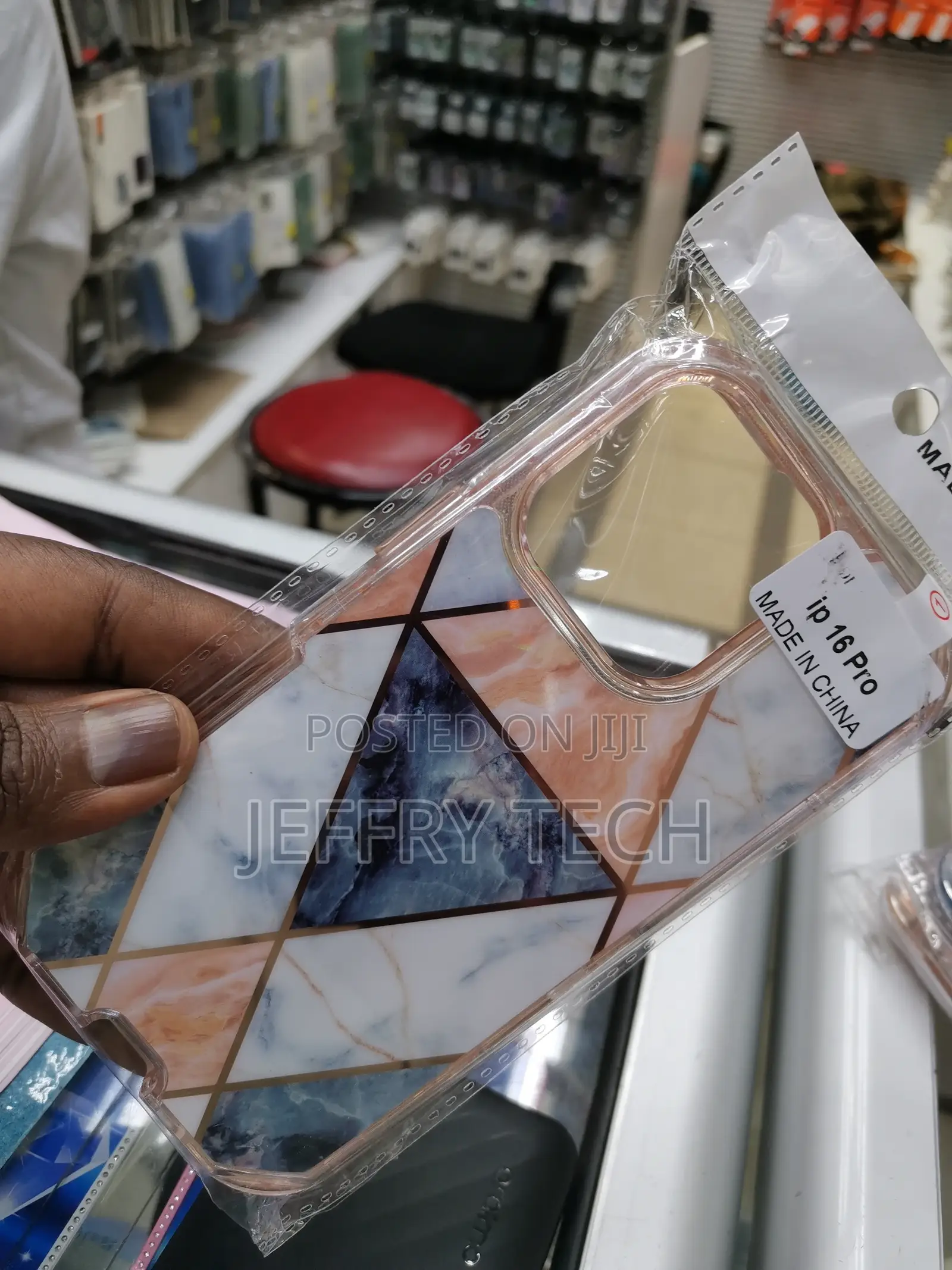 For iPhone 16 Pro Marble Phone Case Drop Protection,Soft