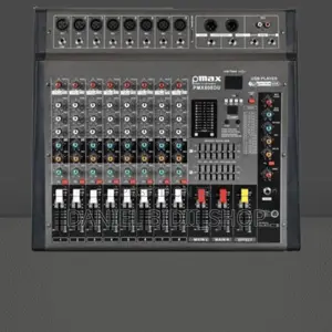 Pmax 8channel Powered Mixer