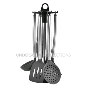 7-Piece Grey Silicone Kitchen Utensil Set.
On Offer.