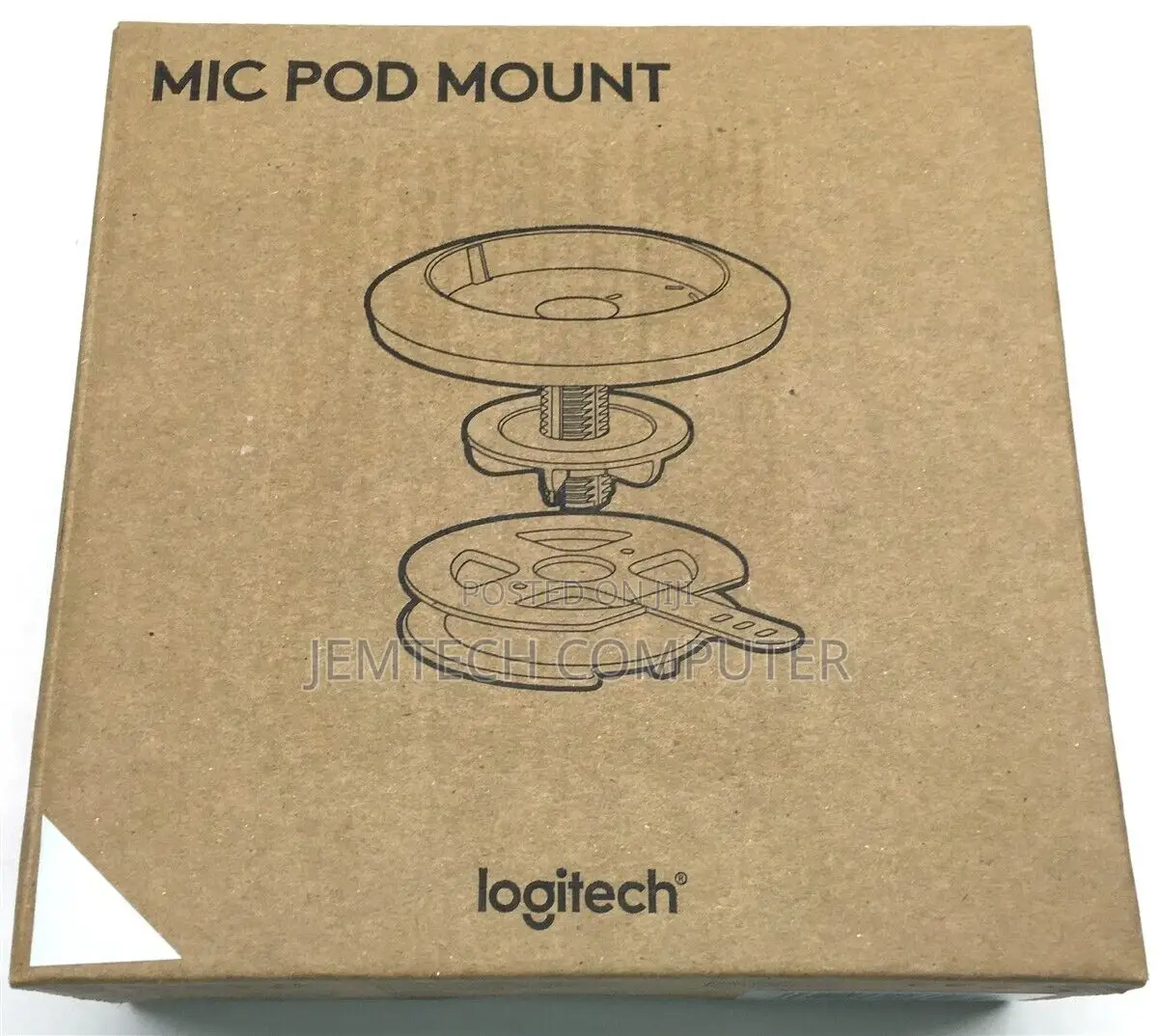 Logitech Mic Pod Logitech \\ Mic Pod TABLE MOUNT for Rally