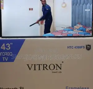 Brand New 43inch Vitron Smart Android Tv