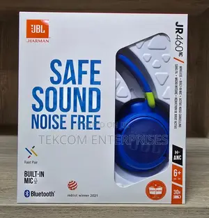 JBL Jr460nc Wireless Over-Ear Noise Cancelling Headphone