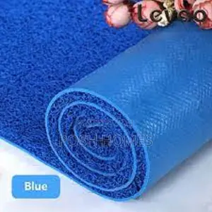 Blue Spaghetti PVC Carpets