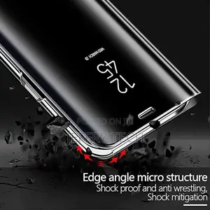 Galaxy S22 Flip Clear View Standing Case Without Sensor