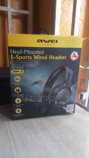 Wired Gaming Headset 7.1 Surround Sound With Microphone.