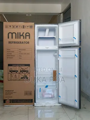 Refrigerator Mika Fridge 168litres, Mika Double Door Fridge