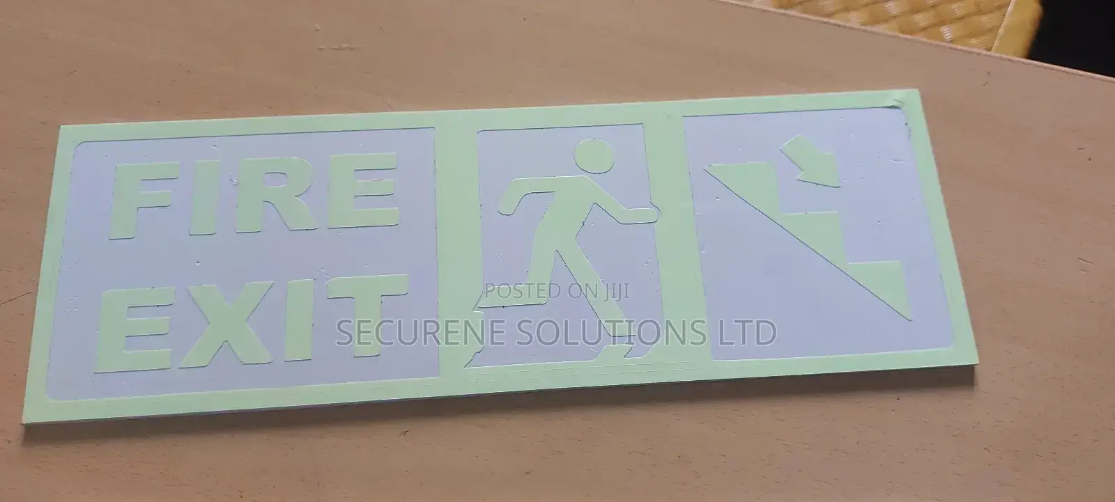 Even Glow In The Dark Fire Exit