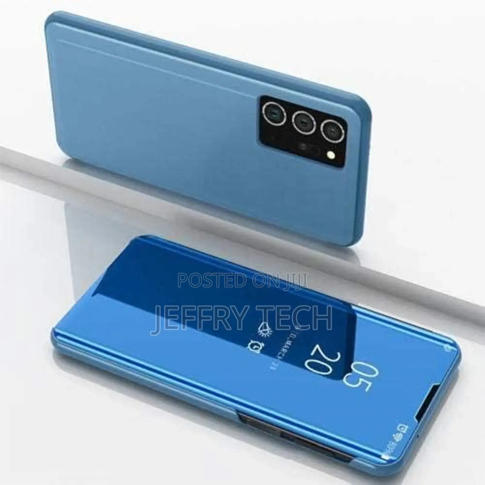 Galaxy Note 20 Ultra Clear View Standing With Out Sensor
