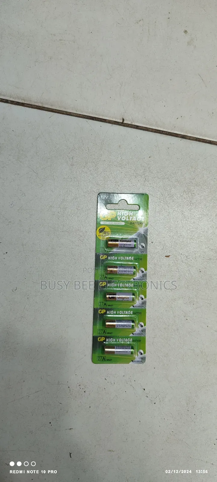12v GP High Voltage Battery