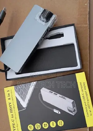 USB C 8 in 1 Type C to HDMI Adapter Typec Docking Station