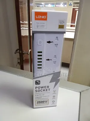 2500W Power Defender Series // Sc5614// 6 USB Port , 5 Ways
