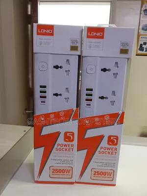 5 Ways Power Socket,3 USB Port 1 Type C Port // SC5415 //