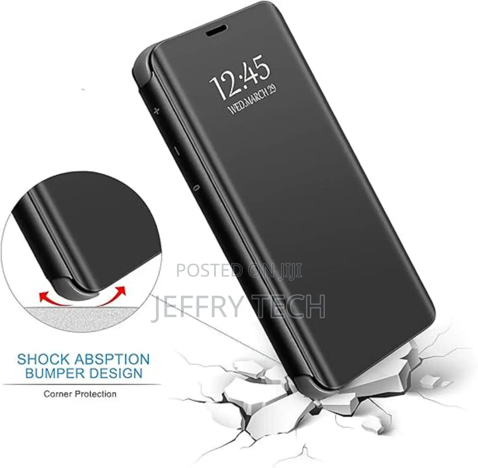 Samsung Galaxy A14 5G Flip Cover Clear View Without Sensor