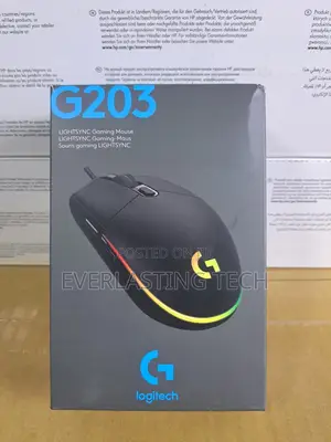 Logitech G203 LIGHTSYNC RGB 6 Button Gaming Mouse