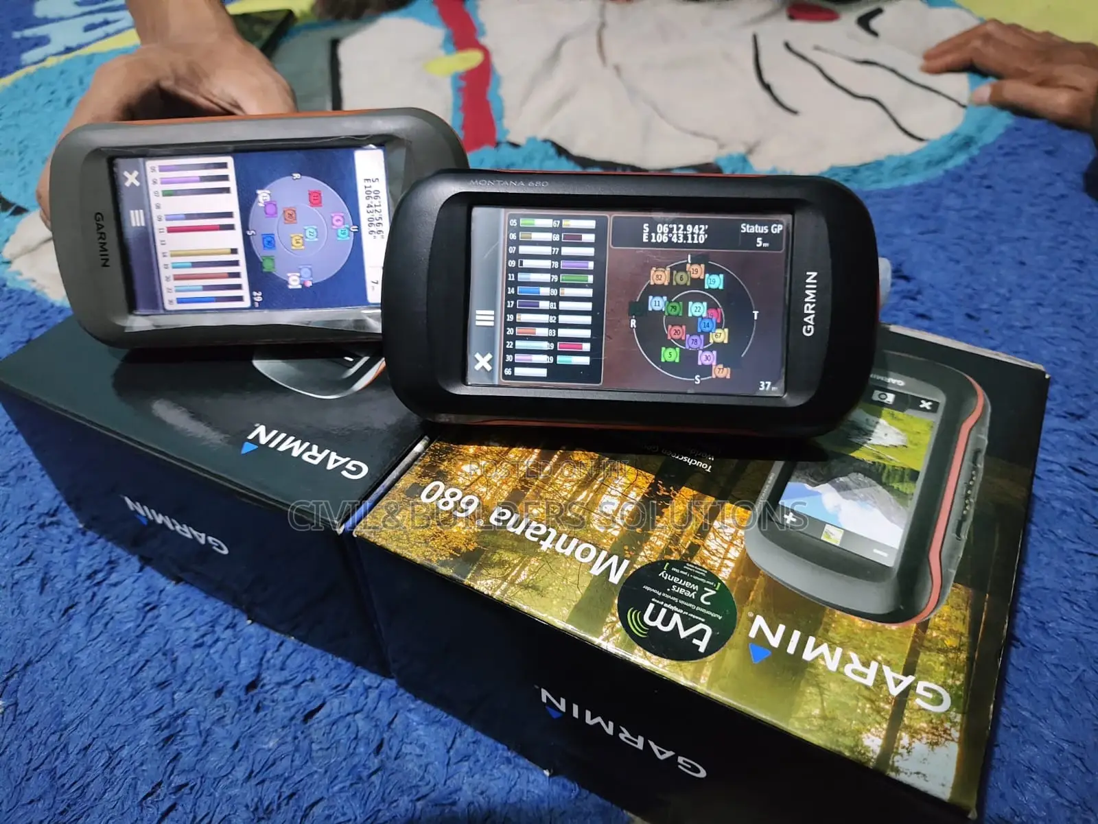 Topographic GPS Device