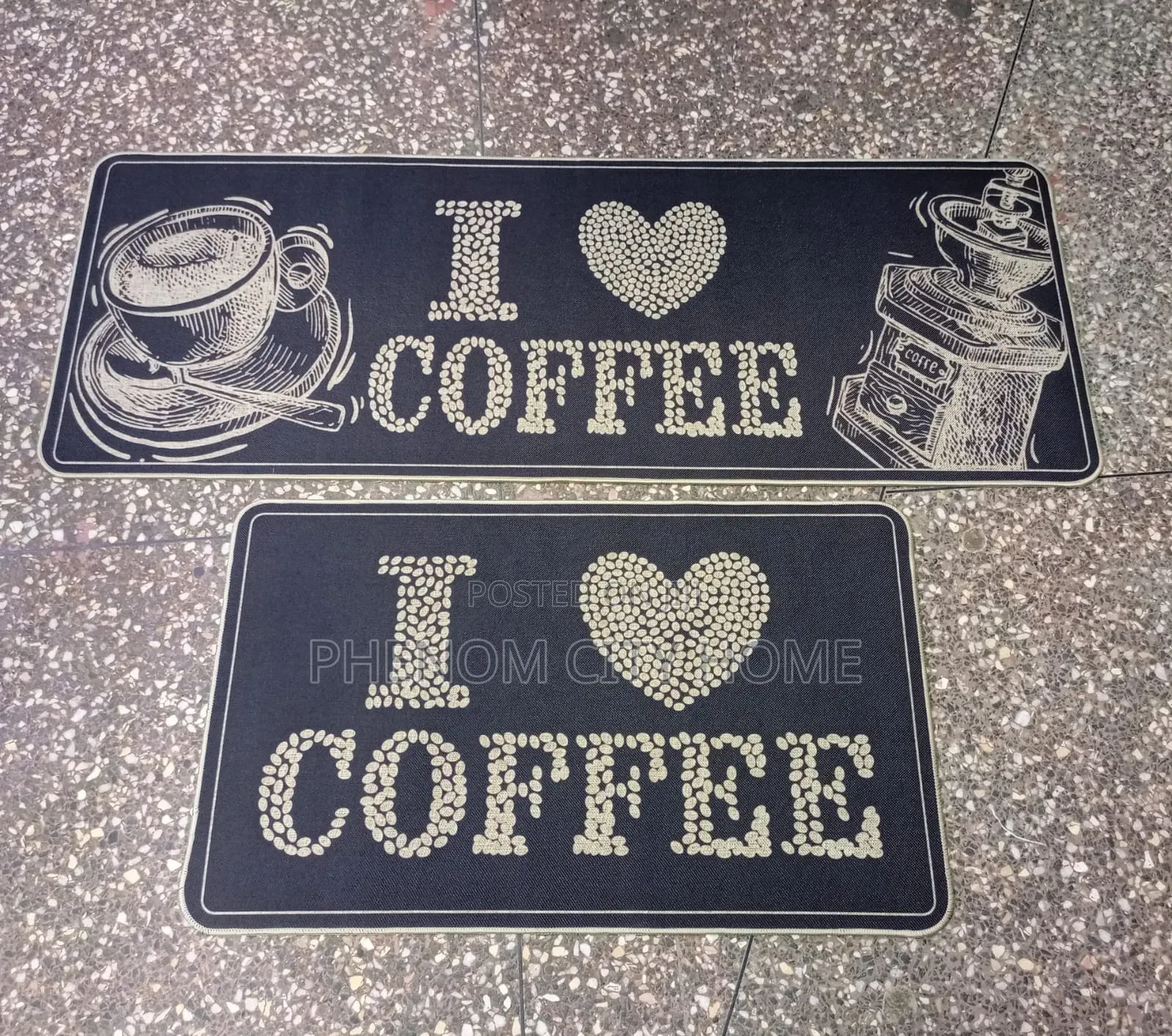 Quality Binded Rubber Bottom Kitchen Mats