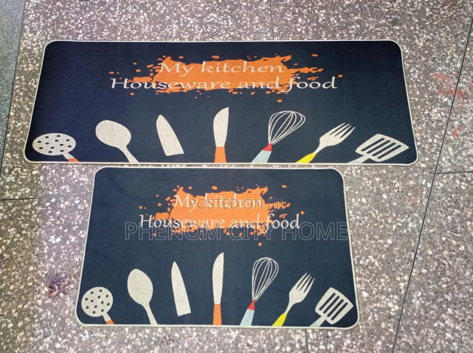 Quality Binded Rubber Bottom Kitchen Mats
