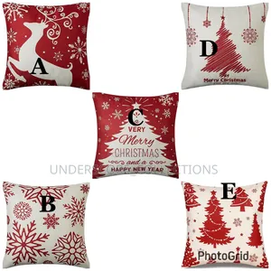 Christmas Pillow Covers (No Filler) Christmas Decoration