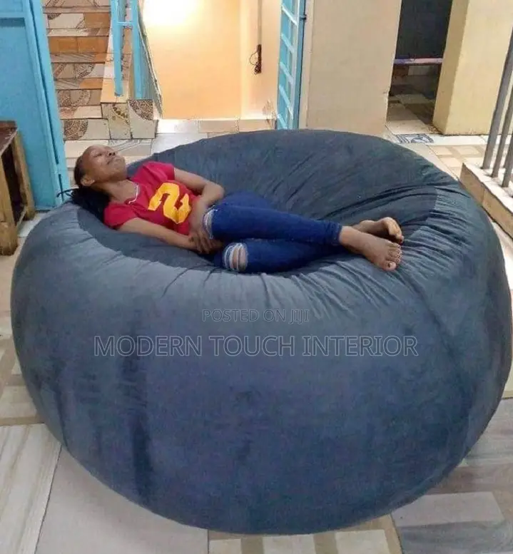 Cosy Grey Bean Bag
