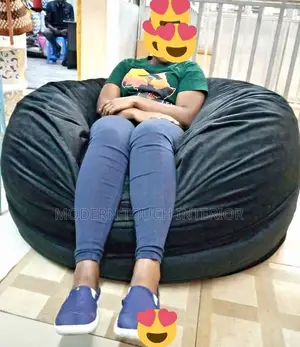 Large Size Black Bean Bag