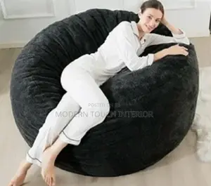 Luxurious Large Velvet Bean Bag