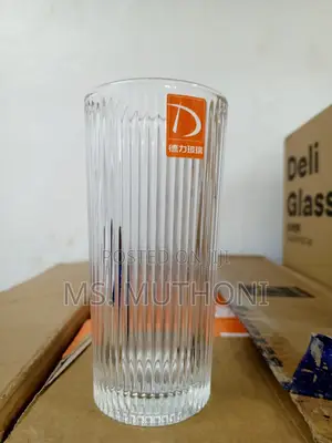 DELI Vertical Stripe Highball Glass