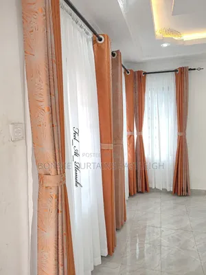 Orange Curtains for Sale