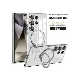 Plating Transparent Case for Magsafe Galaxy S24 Ultra Sumsun