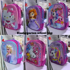 Cartoon Themed School Bag