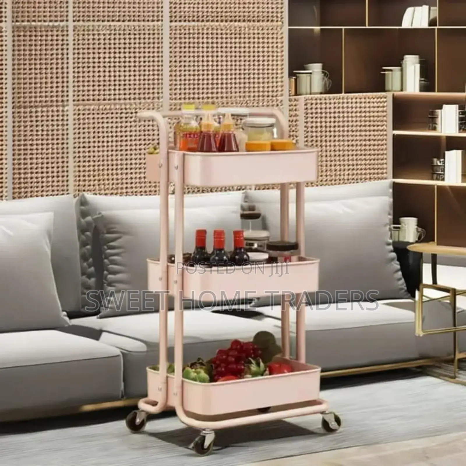 Multi-Functional Movable Storage Rack