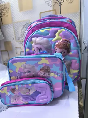 3in1 Cartoon Theme School Backpack